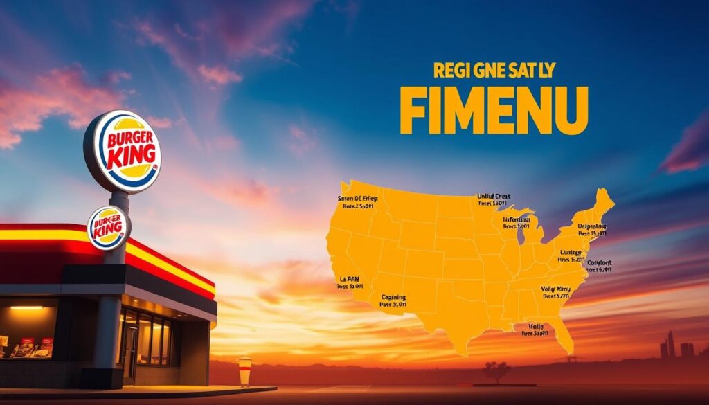 Burger King Fiery Menu Regional Availability