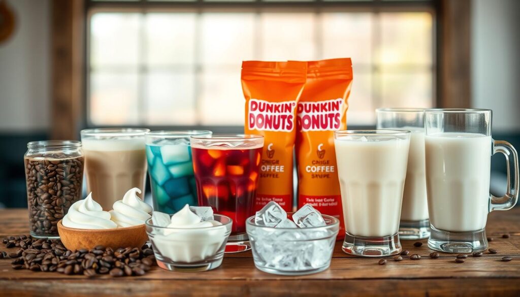 dunkin donuts iced coffee ingredients