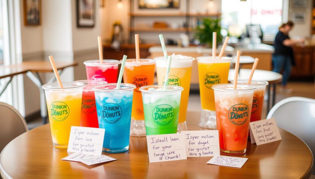 dunkin donuts refreshers customer feedback