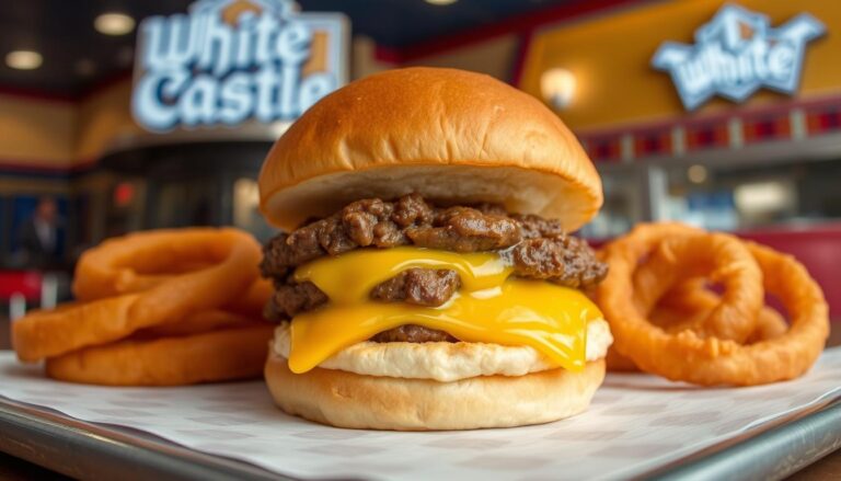 white castle burgers menu