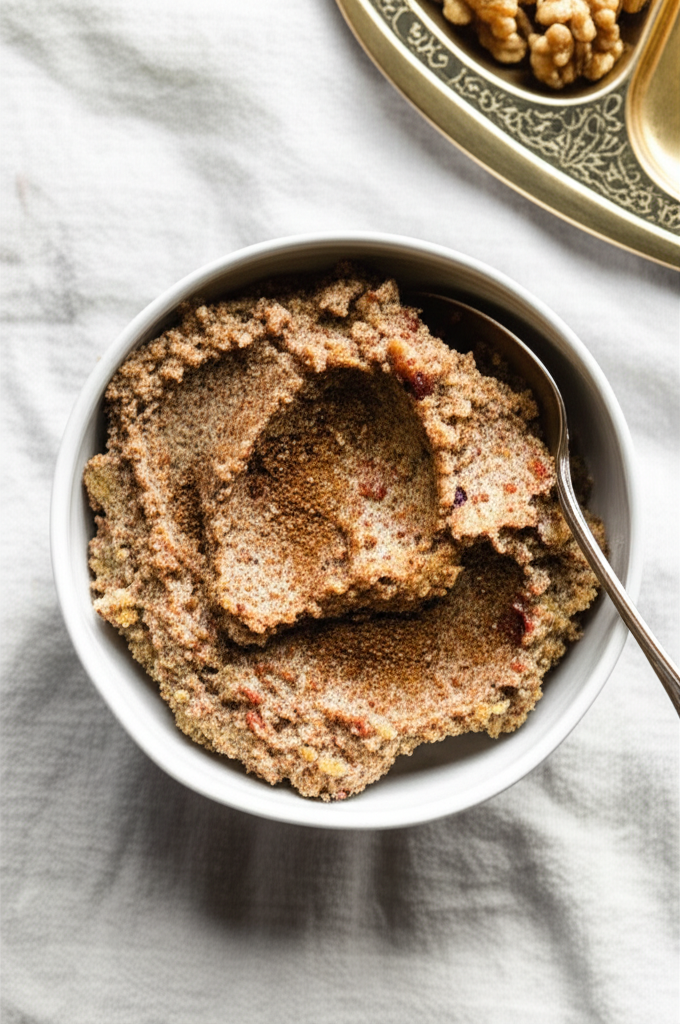 Generate a high-quality, relevant image prompt for an article about: Charoset Recipe: Best Easy & De