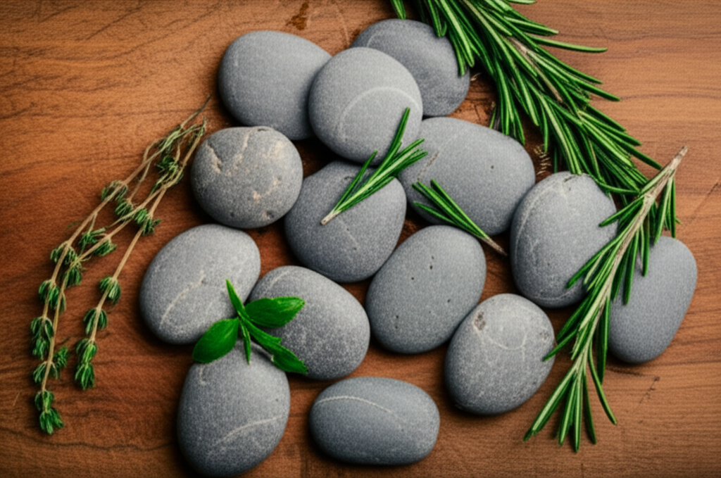 Generate a high-quality, relevant image prompt for an article about: smooth stone recipe