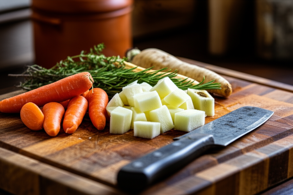 Generate a high-quality, relevant image prompt for an article about: stonecutter recipe