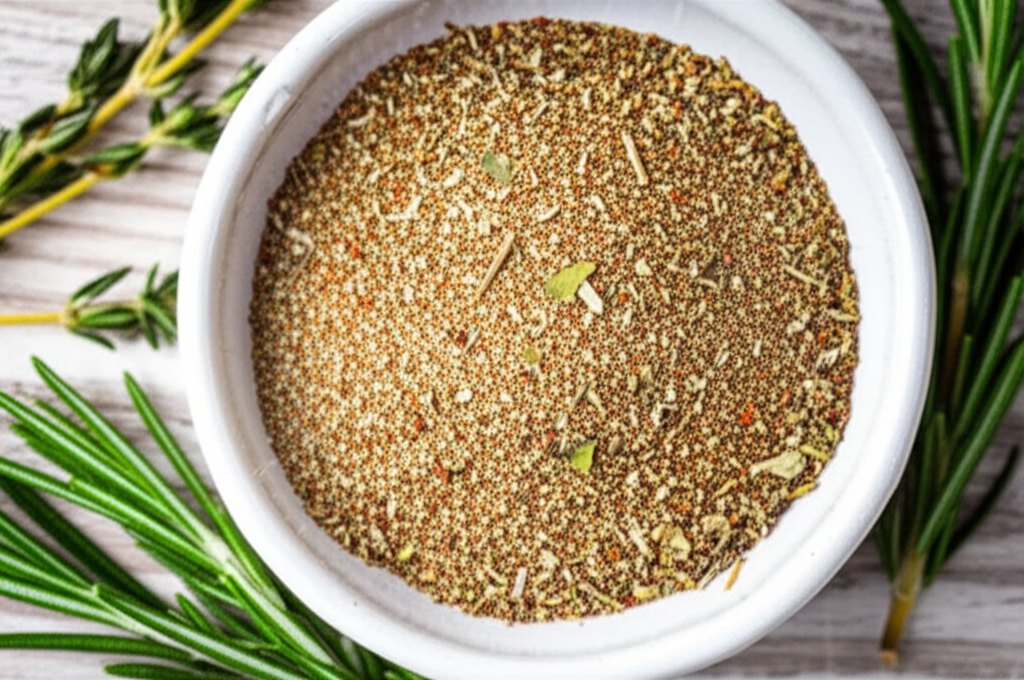 Generate a high-quality, relevant image prompt for an article about: poultry seasoning recipe