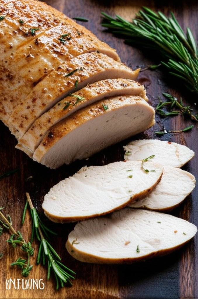 Generate a high-quality, relevant image prompt for an article about: turkey tenderloin recipe