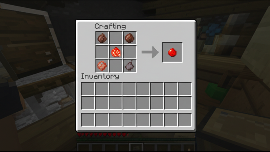 Generate a high-quality, relevant image prompt for an article about: redstone lamp recipe