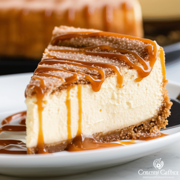 churro cheesecake recipe